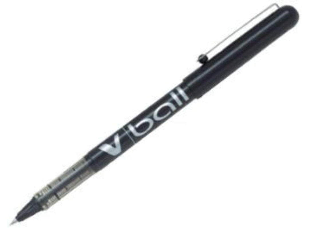 Pilot VB5 Tintenroller 0,5 mm Schreibspitze 0,3 mm Strichbreite 12 Stück schwarz Noir, Noir