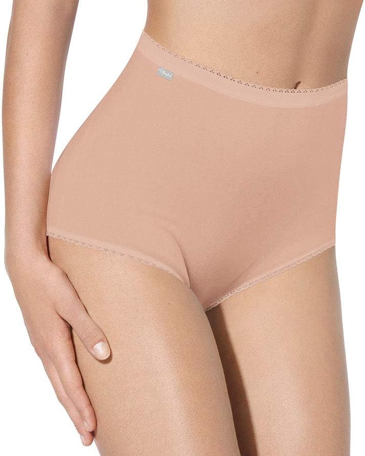 Playtex Brief Woman Essential Cotton Maxi Brief x6, 40 Beige