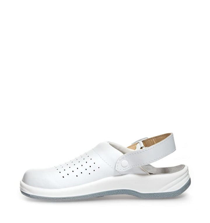 ABEBA 35600 ARROW ESD Verstopfen, OB, A, FO, SRA, Weiss, Grösse 39 39 EU, 39 EU