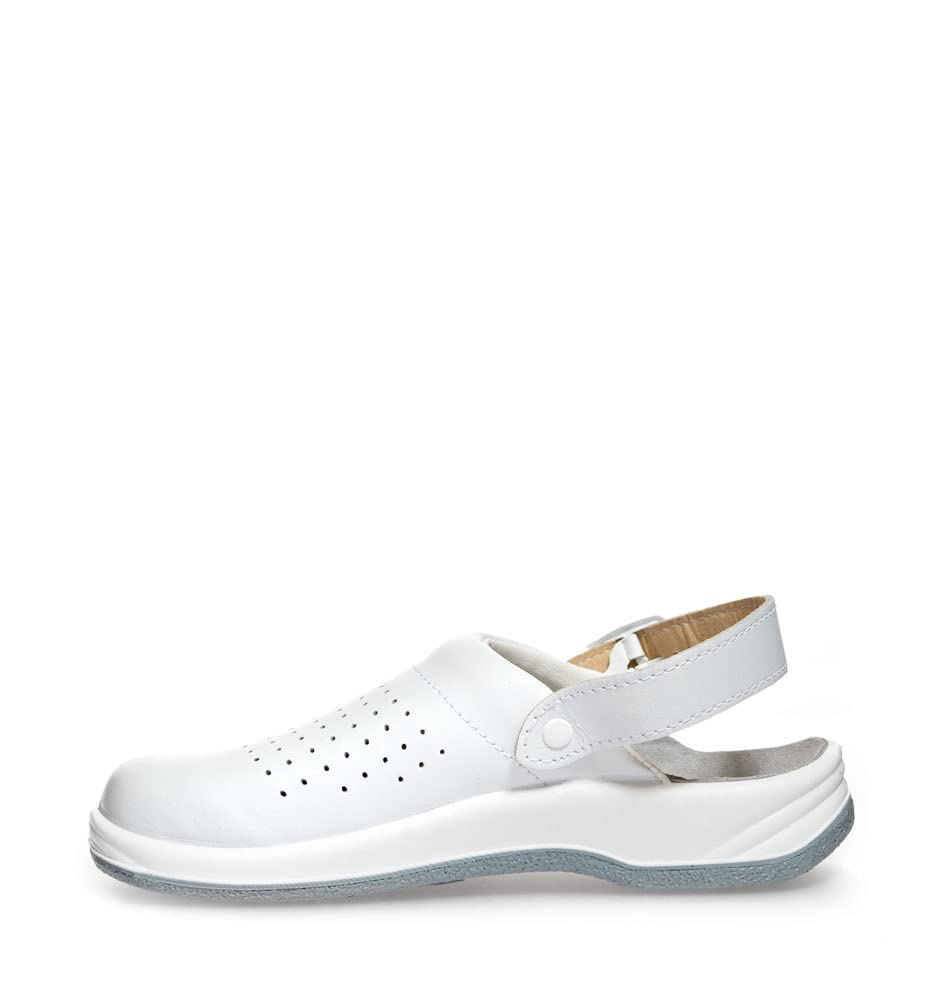 ABEBA 35600 ARROW ESD Verstopfen, OB, A, FO, SRA, Weiss, Grösse 46 46 EU, 46 EU