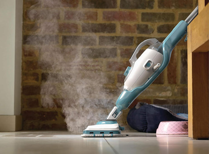 BLACK+DECKER BHSM168DSM-QS 2-in-1 Dampfmopp 1600 W mit Deltakopf und SteaMitt