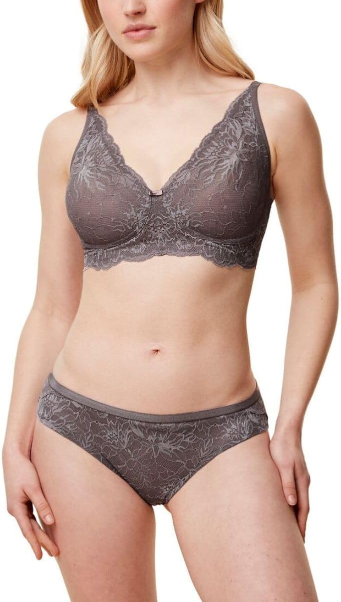 Triumph Damen Amourette Charm T N03 Bra (1er Pack) 80B Pigeon Grey, 80B Pigeon Grey