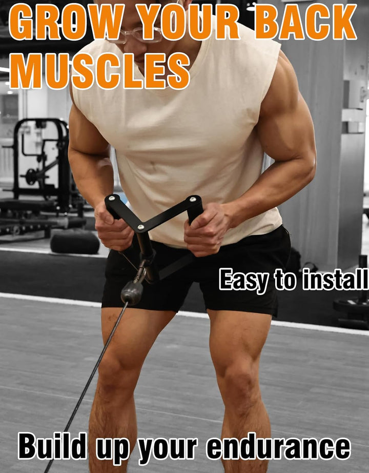 Fitarc Double D Reihe Griff, LAT Pull Down Griff, LAT Pulldown Anbauteile, Close Grip Kabel Befestig
