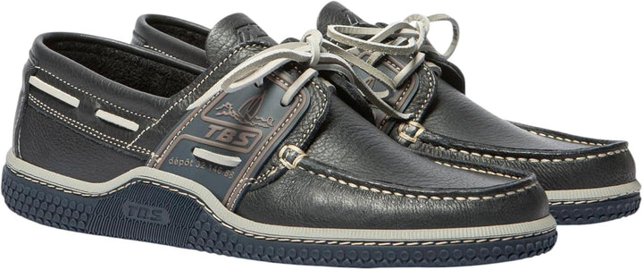 TBS Herren Globek Bootschuhe 40 EU Blau Marine Froment B8d12, 40 EU Blau Marine Froment B8d12