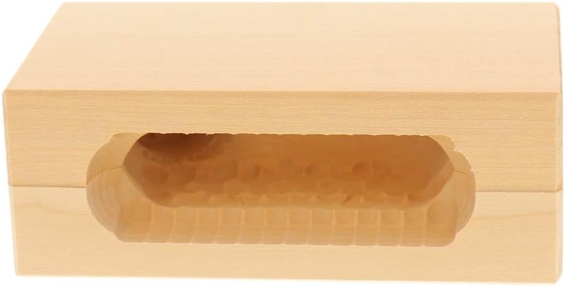 2X HOFMEISTER® Butter-Klappform, 2-teilig, Lamm, 14 cm, handgeschnitzt in Deutschland, Butterform zu