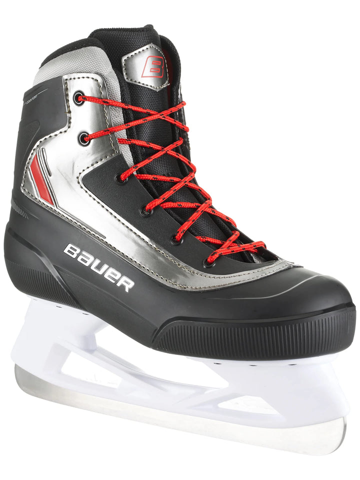 Bauer Herren Expedit Schlittschuhe 38.5 Schwarz, 38.5 Schwarz