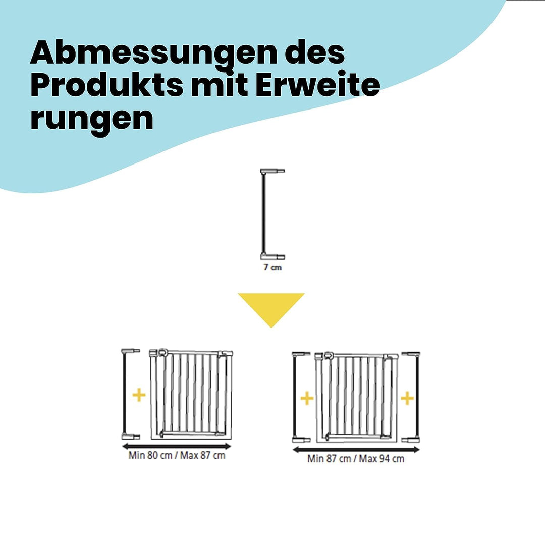Sicherheitsgitter, extra hoch Extra hohes Tor