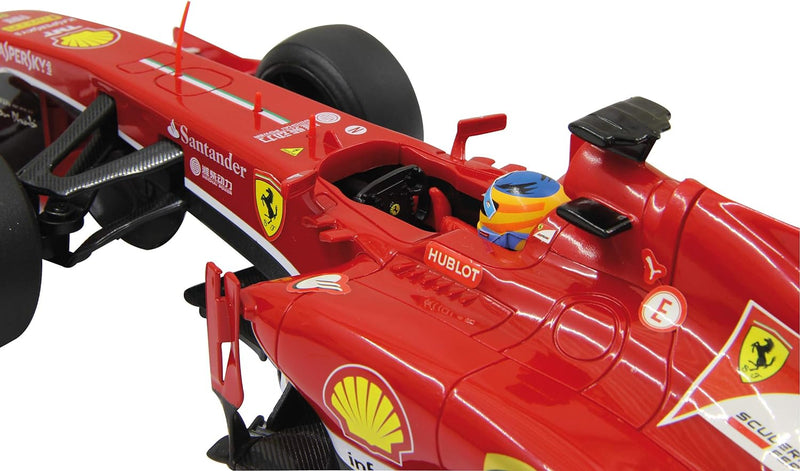 JAMARA 403090 - Ferrari F1 1:12 2,4GH - zoffiziell lizenziert, bis zu 1 Stunde Fahrzeit bei ca. 9 Km