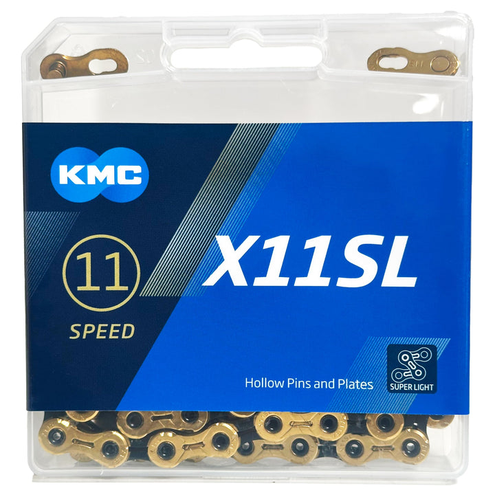 KMC X11sl Chain gold/schwarz Einzelbett, gold/schwarz Einzelbett