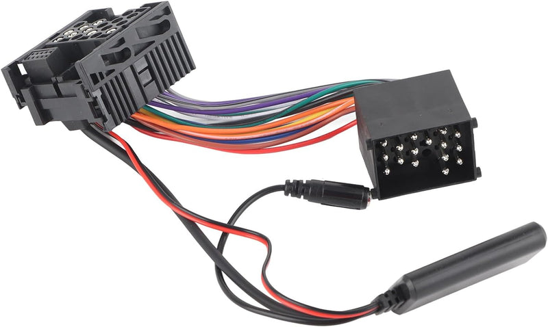 Auto Bluetooth Modul Empfänger, Auto 10 Pin Bluetooth Modul Adapter AUX in Kabel Ersatz für E46 320