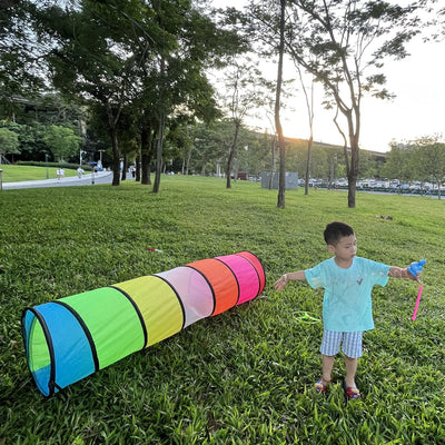 STLOVe® Tunnel Kinder Krabbeltunnel Spieltunnel Kind, Popup Tunnel Kinder Kriechtunnel Baby Kinder H