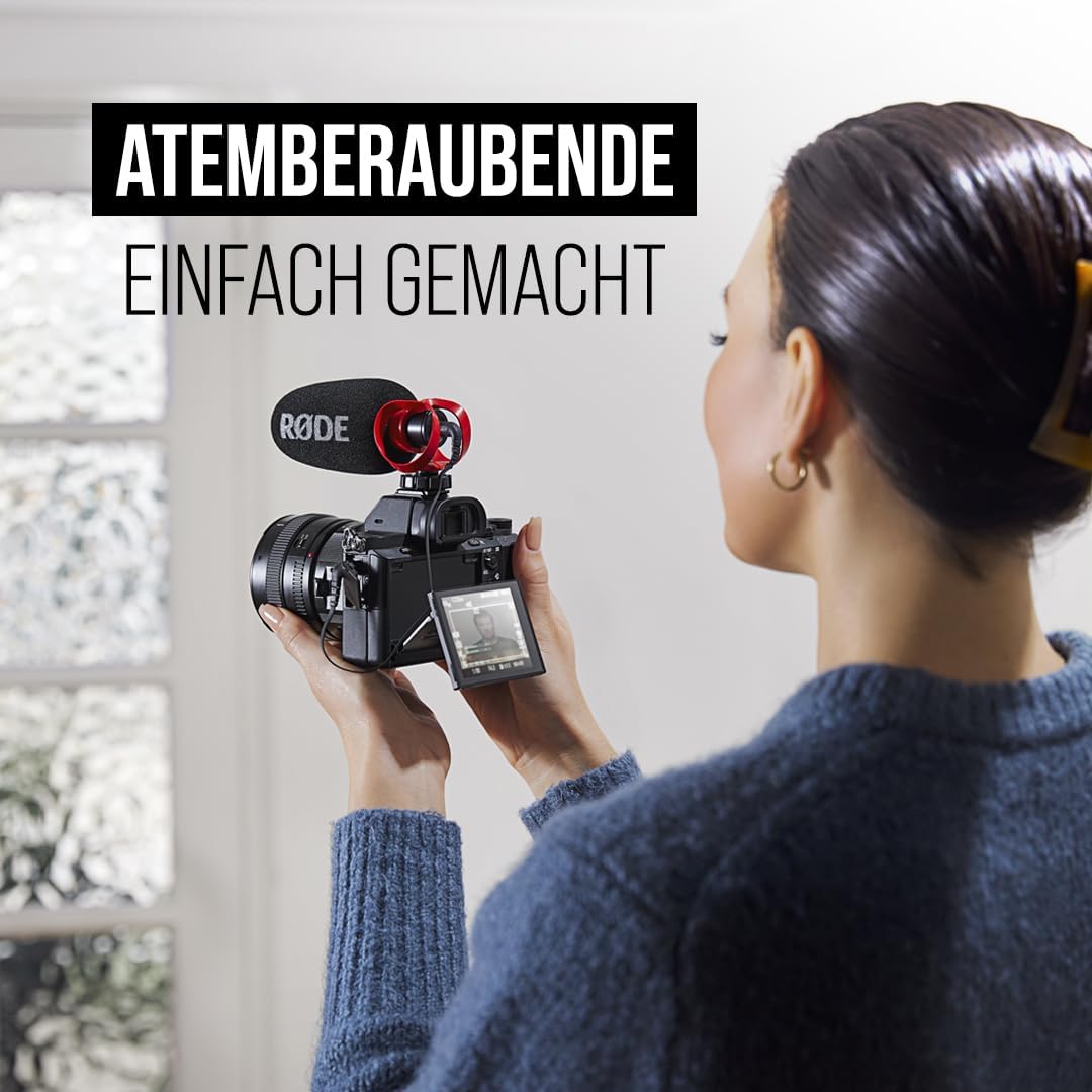 RØDE VideoMicro II – Ultra-kompaktes Richtrohrmikrofon für Kamera oder Mobilgerät, mit XLR Single, S