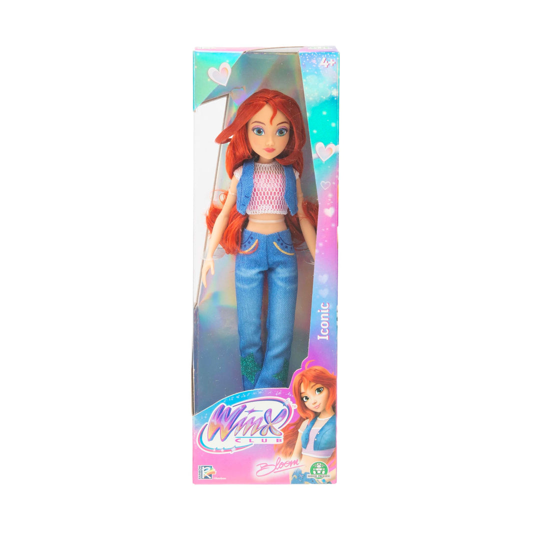 Winx Iconic Doll – Bloom with Signature Outfit & Articulated Joints – Classic 27cm Fashion Doll with