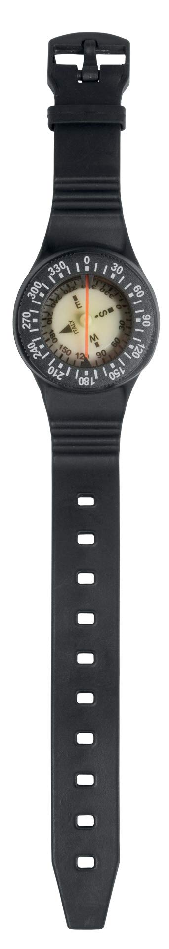 SEAC Unisex-Erwachsene Compass Kompass am Handgelenk, Band und Schnalle mit hoher Widerstandsfähigke