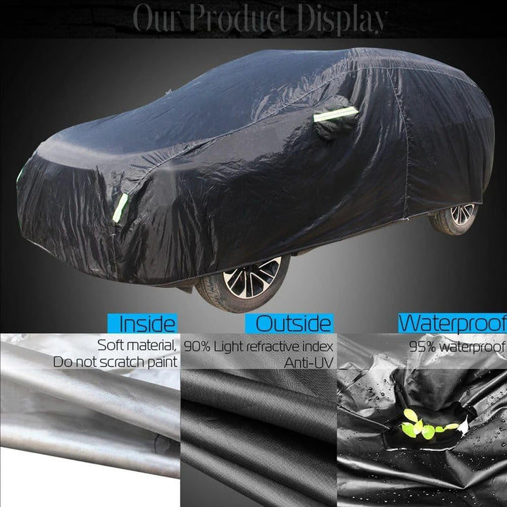 Autogarage Abdeckung Wasserdicht,Auto Abdeckplane,Auto Abdeckung,Wasserdicht Und Uv-Beständig,Vier J