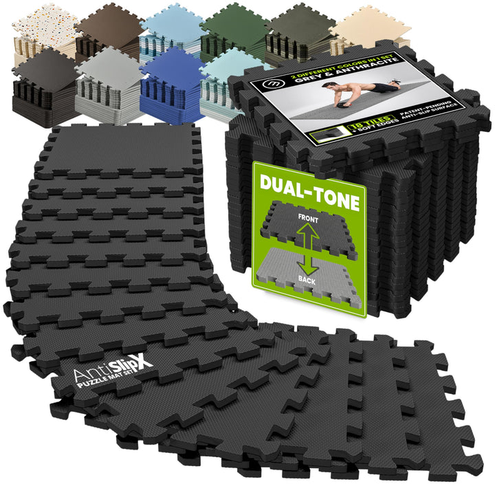 Schutzmatten Bodenschutzmatte Set Sportmatte Gymnastikmatte Puzzlematte: Puzzle Sportgeräte Matte Fi