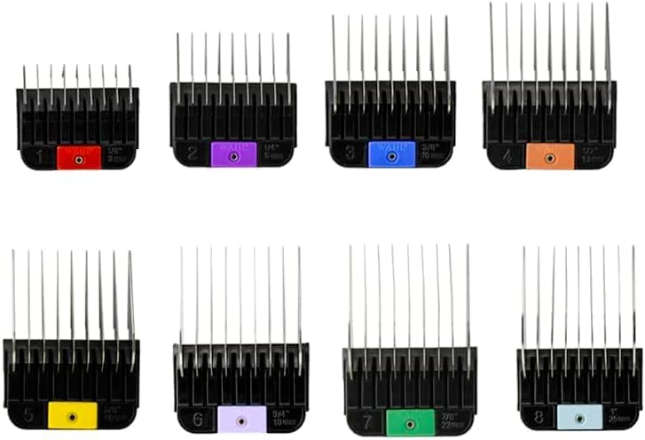 WAHL Professional Edelstahl-Kammaufsätze für Tiere # 3390–100