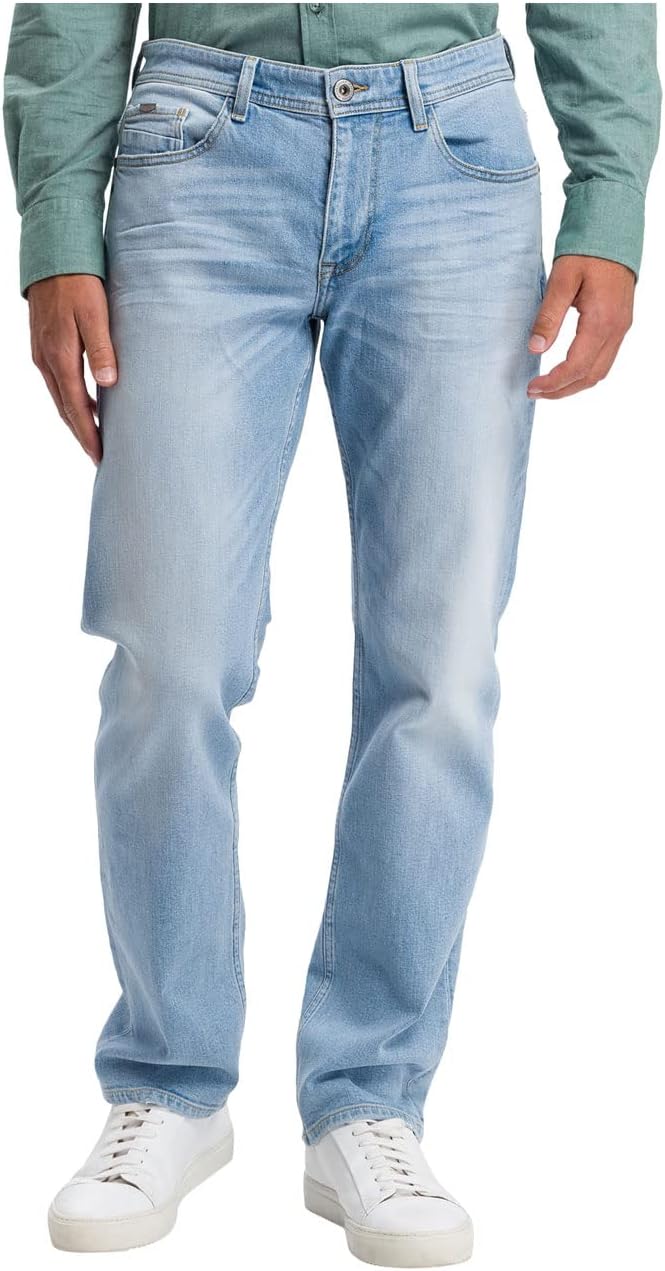 Cross Jeans Herren Relaxed Jeanshose New Antonio 31W / 34L Blau, 31W / 34L Blau