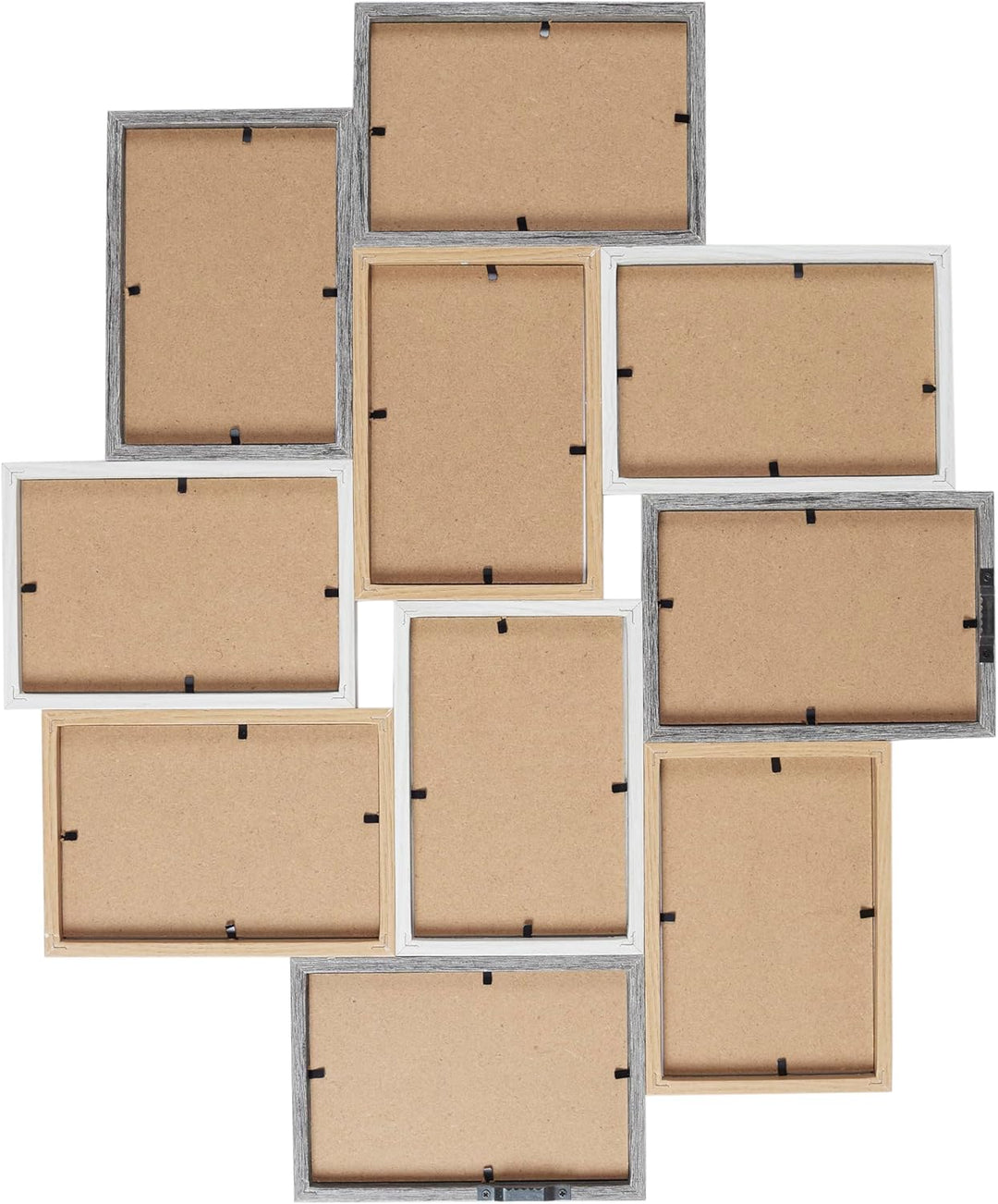 Home Deco Factory HD4213 Bilderrahmen, Wood, Beige/Braun, 47cm x 2.8cm x 56cm