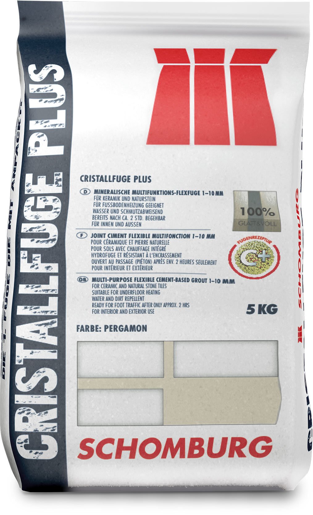 CRISTALLFUGE PLUS 5kg (braun)