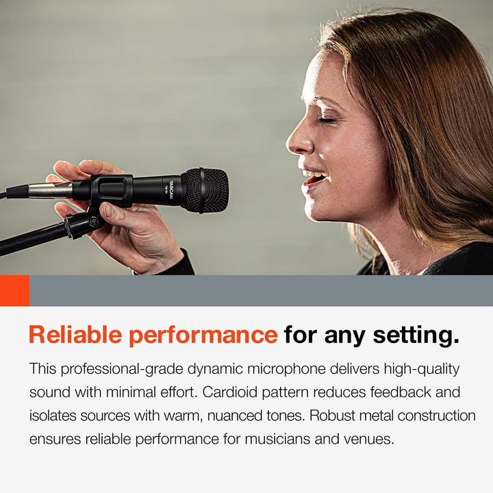 Tascam TM-82, schwarzes