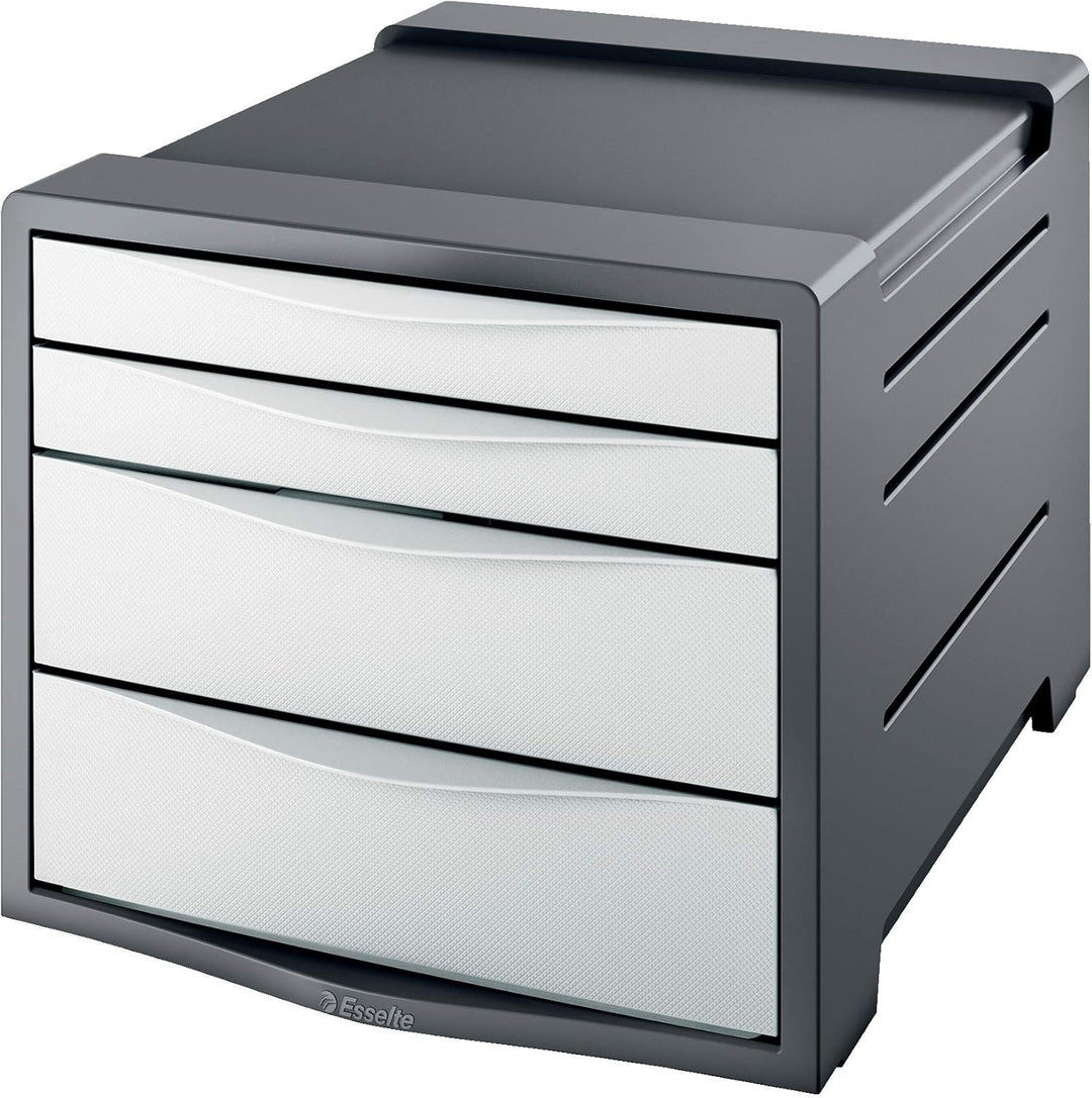 Esselte Schubladenset 4 Schubladen, Weiss, Vivida, 623959, Weiss