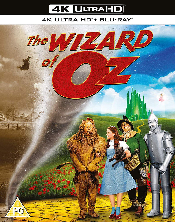 The Wizard Of Oz [4K Ultra-HD] [1939] [Blu-ray] [2019] [Region Free], 4K