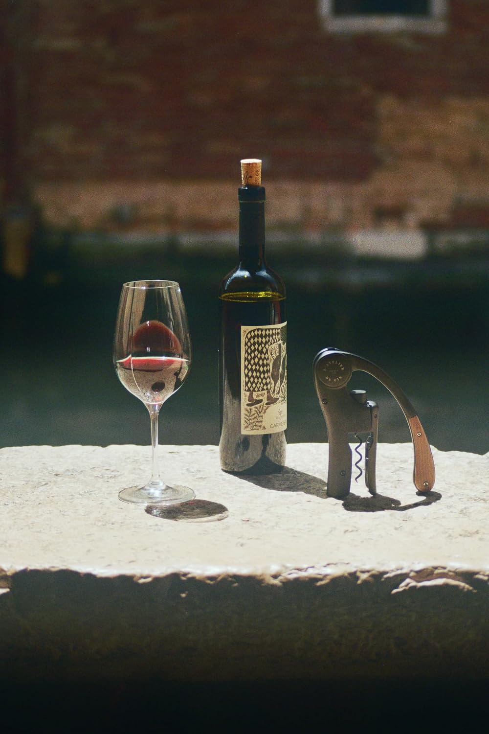 L’ATELIER DU VIN – Oeno Motion Wood & Black – Korkenzieher Oeno Motion Holz & Schwarz, Oeno Motion H