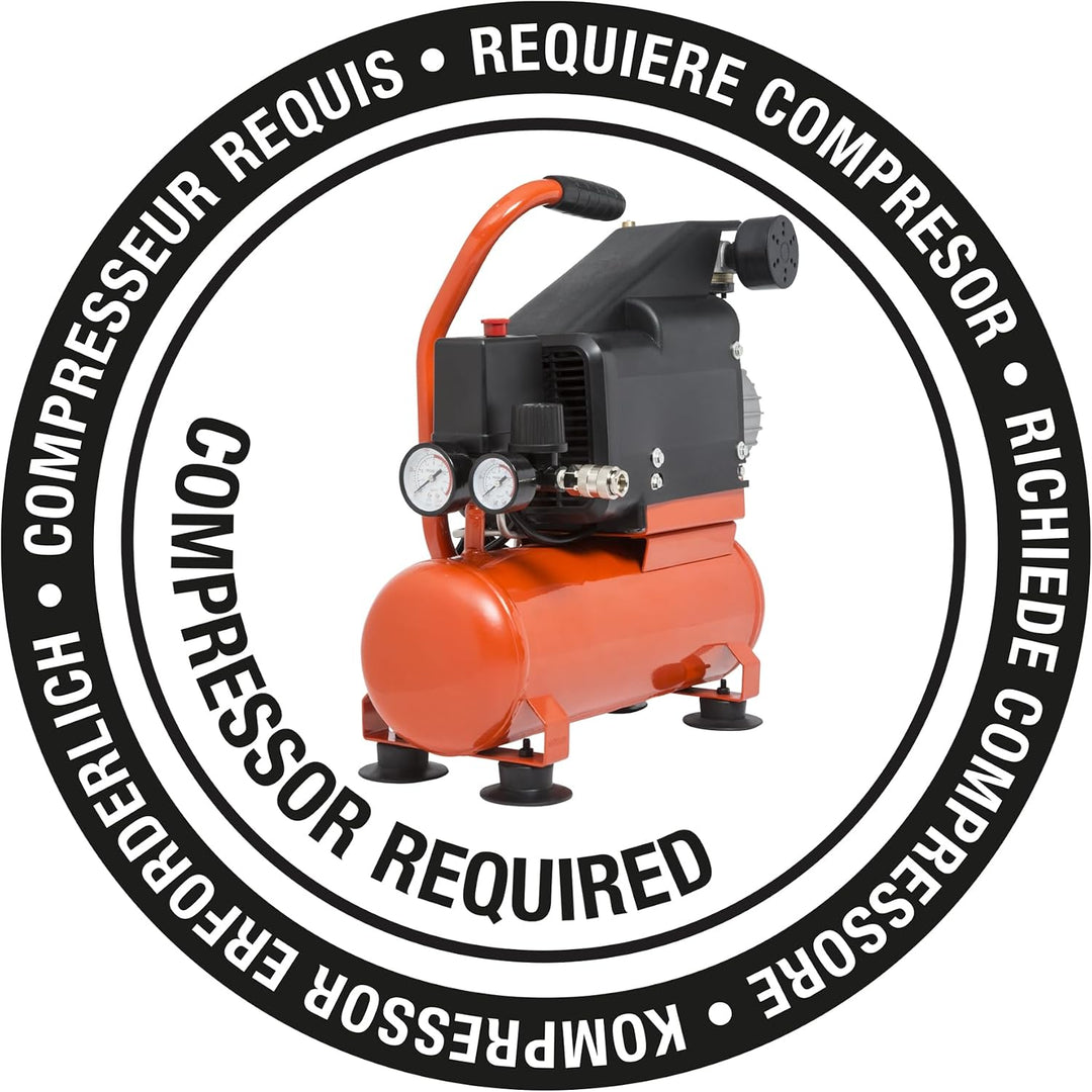 Tacwise 1716 DGN50V Druckluft-Stiftnagler mit 1000 Nägeln, verwendet Typ 180 (18G) Nägeln, 20-50mm D