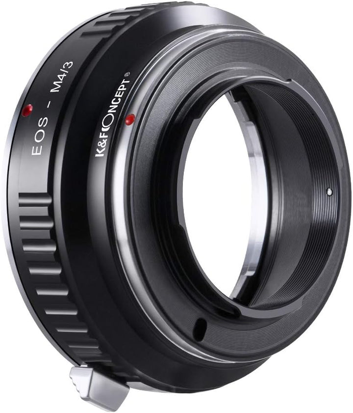 K&F Concept EOS-M4/3 Objektivadapter Objektiv Adapter Ring für EOS EF Objektiv auf M4/3 MFT Olympus