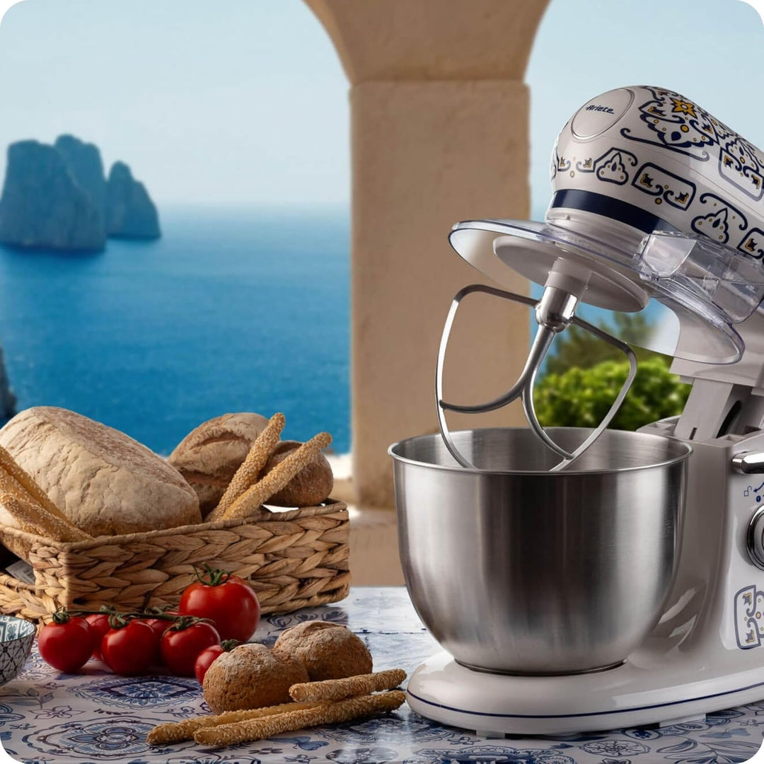 Ariete Knetmaschine 1588, Capri ‎blau und Weiss, ‎blau und Weiss