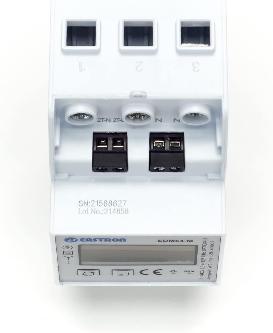 Eastron SDM54-M MID-zertifiziertes dreiphasiges 100-A-Direktanschluss-DIN-Schienen-RS485-Modbus-MID-