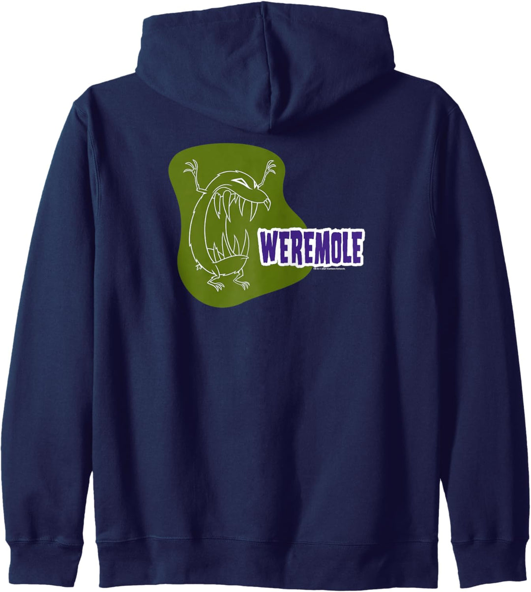 Courage the Cowardly Dog Weremole Kapuzenjacke