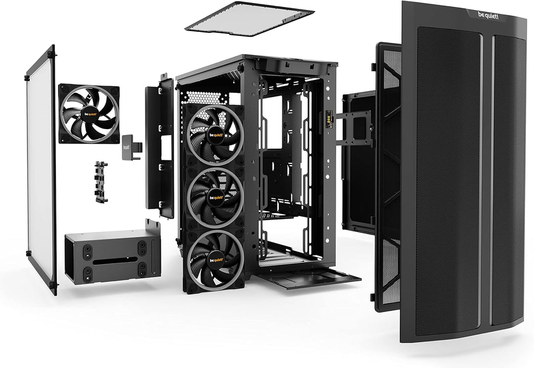 be Quiet! Pure Base 500 FX Black Midi Tower PC-Gehäuse BGW43 schwarz