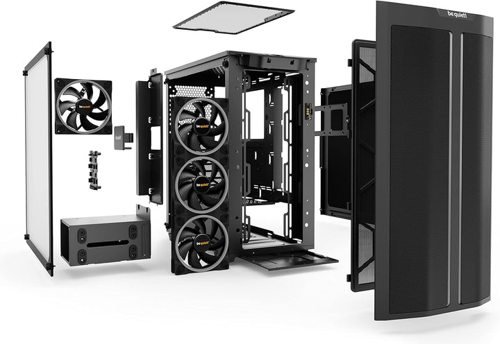 be Quiet! Pure Base 500 FX Black Midi Tower PC-Gehäuse BGW43 schwarz