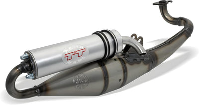 Auspuffanlage LeoVince Komplettanlage HAND MADE TT, Aluminium, mit Zulassung für Aprilia SR Stealth/