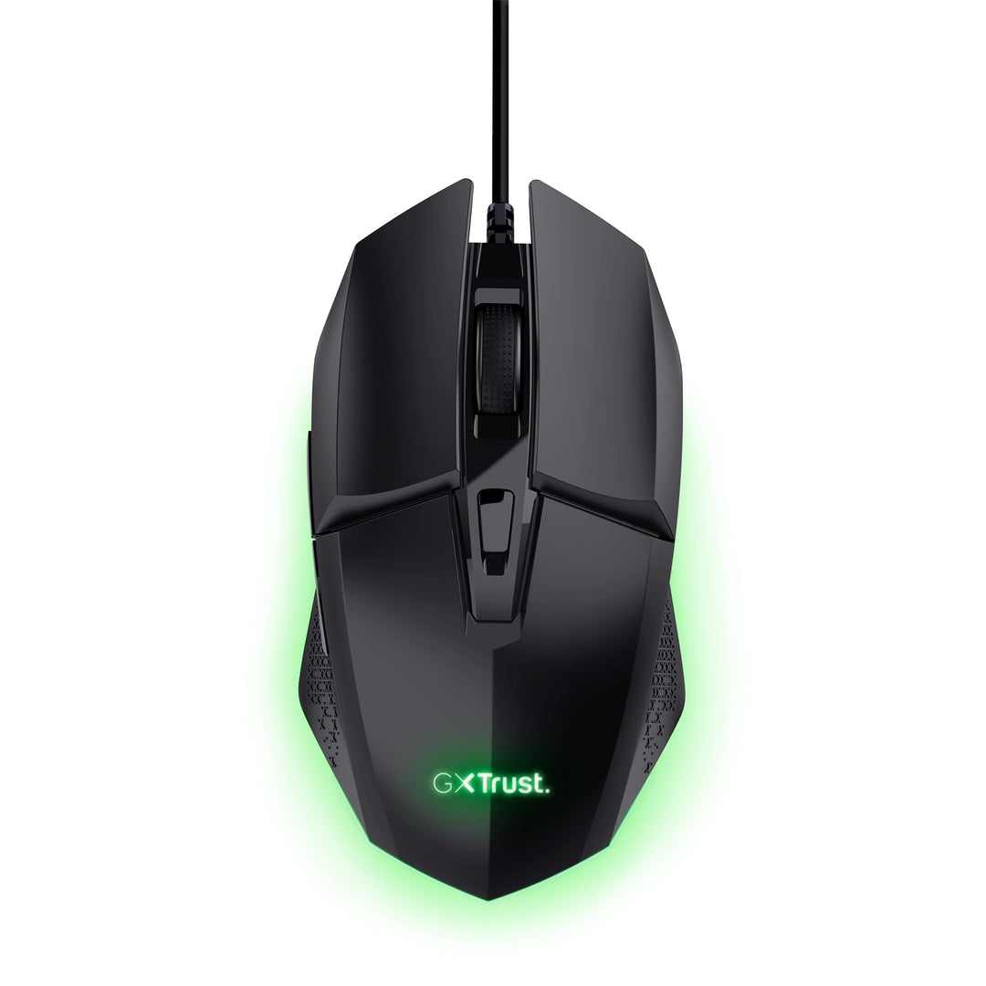 Trust Gaming GXT 109 Felox Gaming Maus mit 6 Programmierbare Tasten, Mehrfarbige LED-Beleuchtung, 20