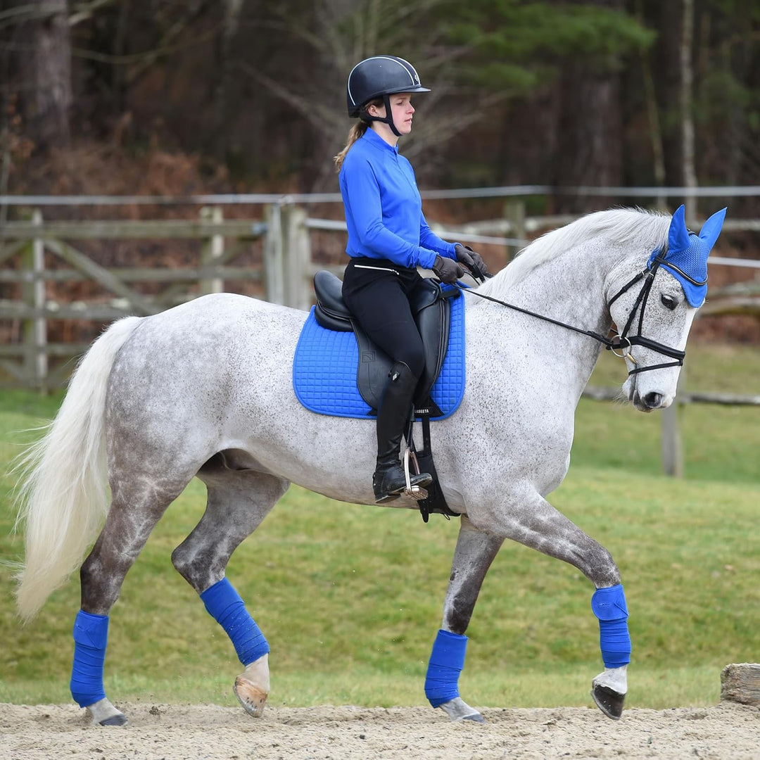 Weatherbeeta Prime Dressursattelauflage 1000745 - Kastanienbraun Pony Royal Blue, Pony Royal Blue