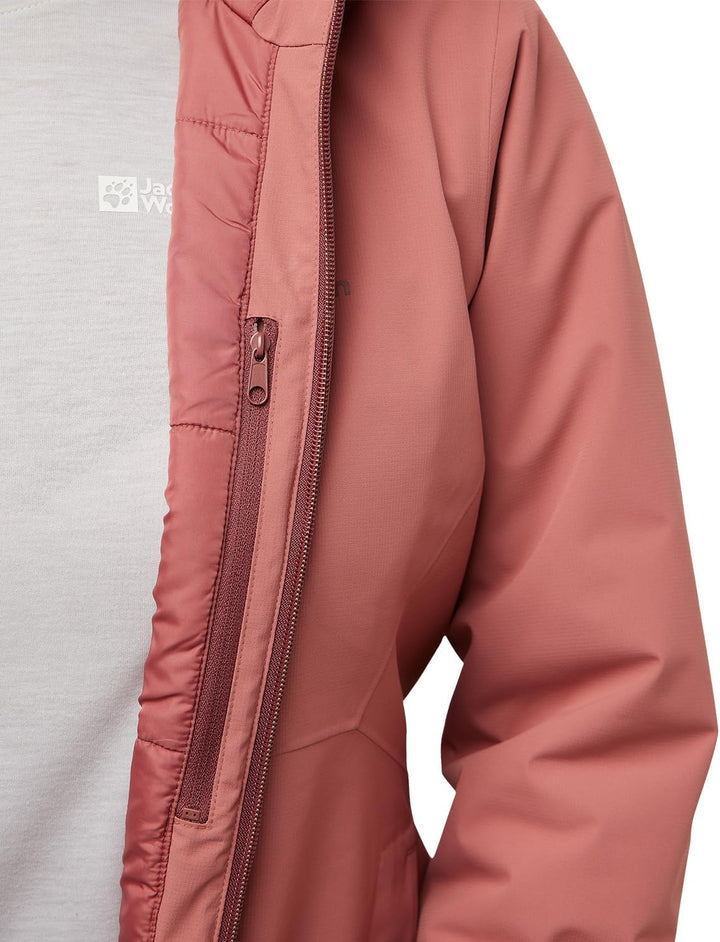 Jack Wolfskin Damen Wisper Ins Jkt W Jacket (1er Pack) XS mineral red, XS mineral red