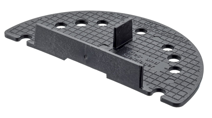 QUICK2FIX® 50 x Splittbettlager - Sandbettlager - Kiesbettlager 50 Stück (Halbe) zum Verlegen von Te