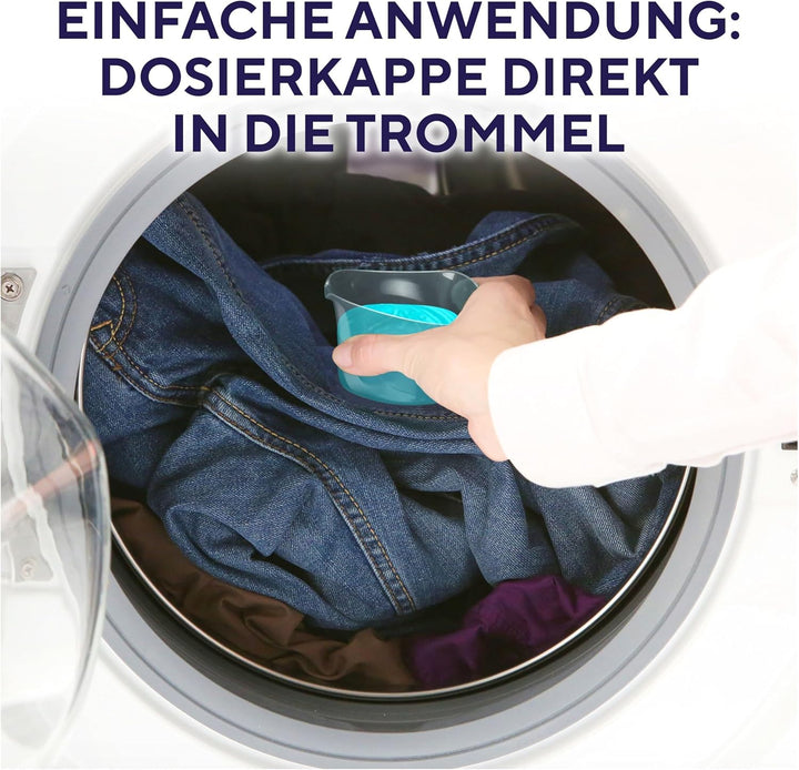 LENOR Universal Flüssigwaschmittel Aprilfrisch 25 Waschladungen, Tiefenreinheit auch bei Kaltwäsche