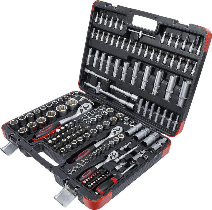 BGS Diy 2283 | Steckschlüssel-Satz | Antrieb 6,3 mm (1/4") / 10 mm (3/8") / 12,5 mm (1/2") | 172-tlg