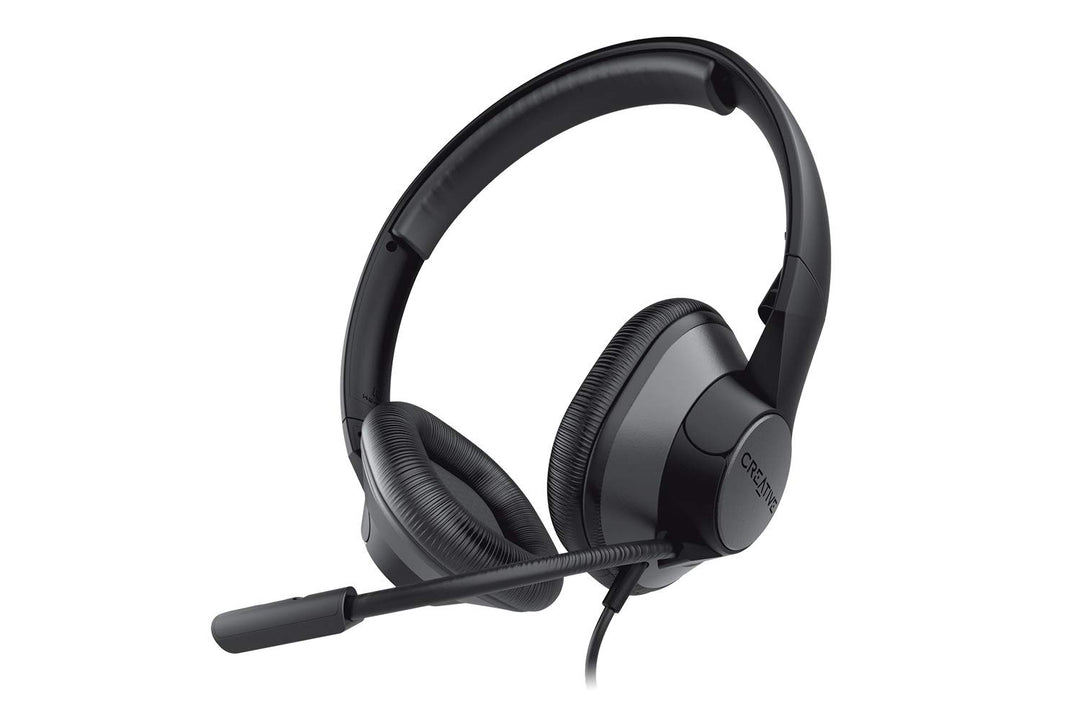 Creative HS-720 V2 Kopfhörer USB-Headset, Mikrofon mit Geräuschunterdrückung für PC, Laptop, Inline-