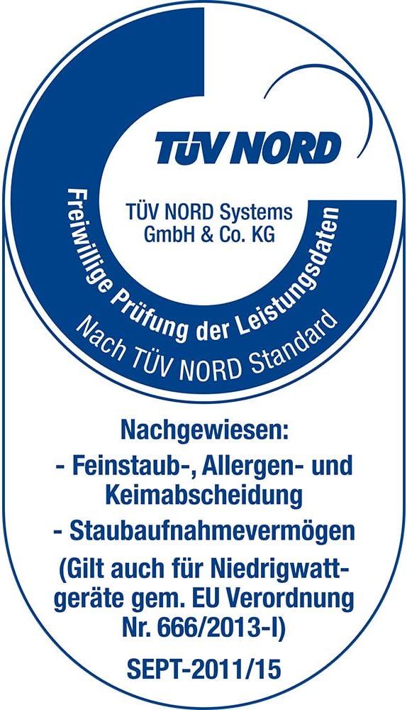 Swirl® X 351® EcoPor® Staubsaugerbeutel für Hoover, Rowenta, Severin, 4 Beutel (Packung mit 2) A 1 -