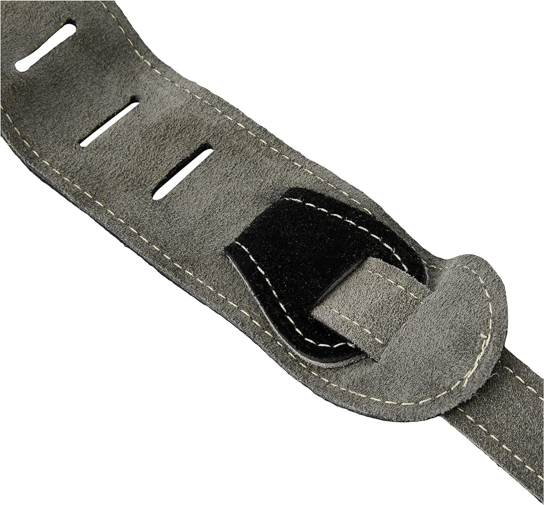 Martin 18A0016 Gitarrengurt aus Veloursleder, 6,4 cm, schwarz
