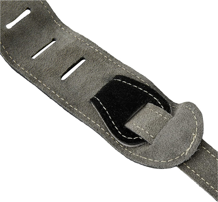 Martin 18A0016 Gitarrengurt aus Veloursleder, 6,4 cm, schwarz