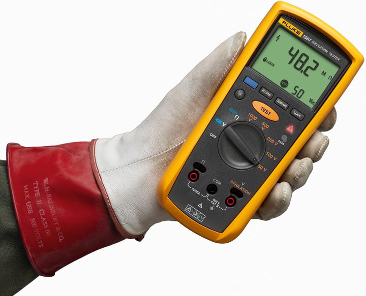 Fluke 1507 2427890 Isolationsmessgerät 0.01-10000 O Standard Widerstandstester., Standard Widerstand