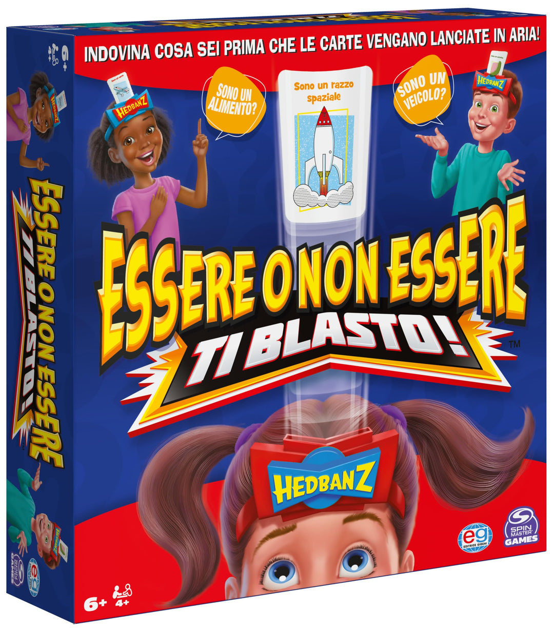 Spin Master Games Herausgeber Spiele, Sein oder Nichtsein, Ti Blasto, Brettspiel zum Erraten Wer Du
