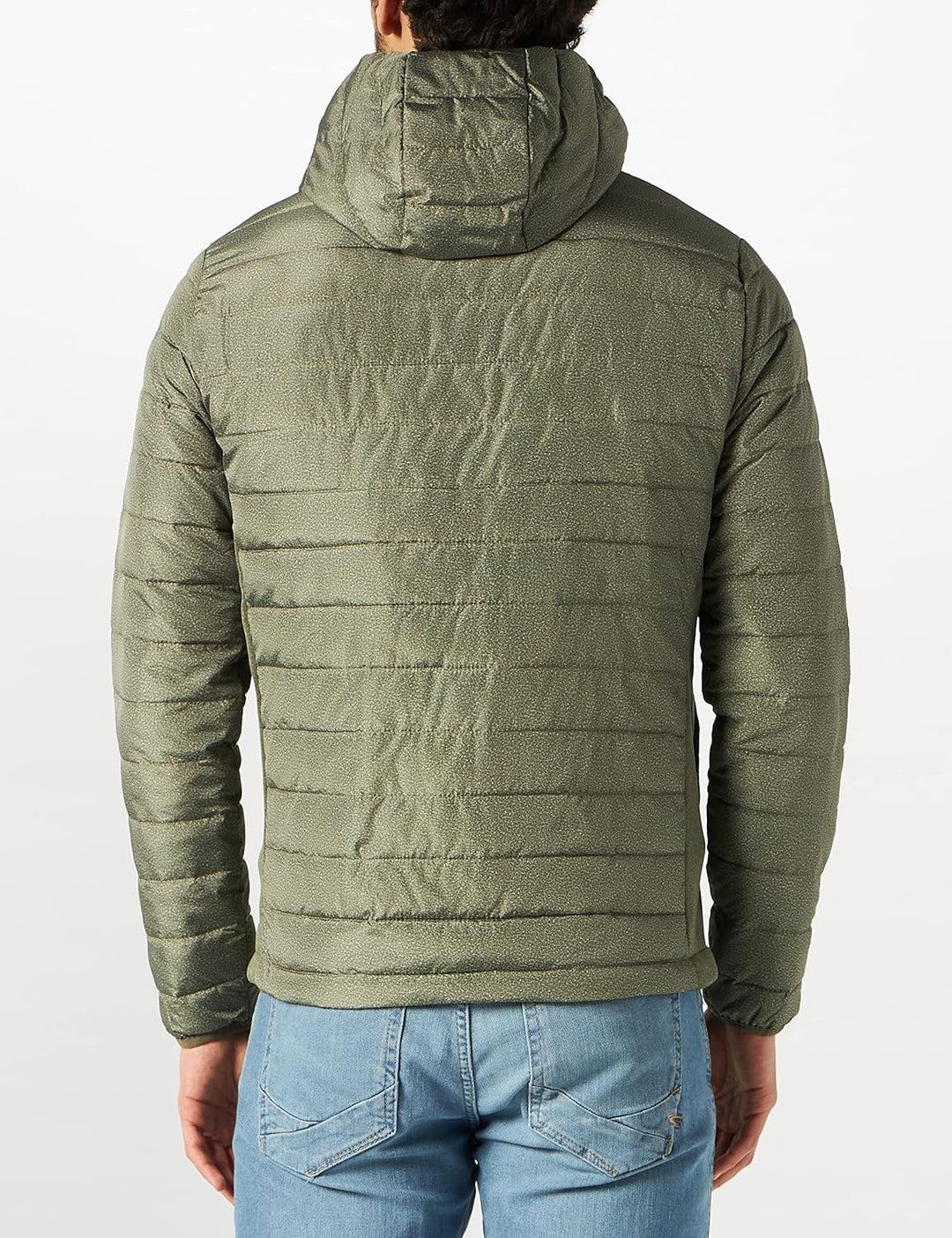 JACK & JONES Herren Jjeace Spring Puffer Hood Steppjacke mit Kapuze M Dusty Olive, M Dusty Olive