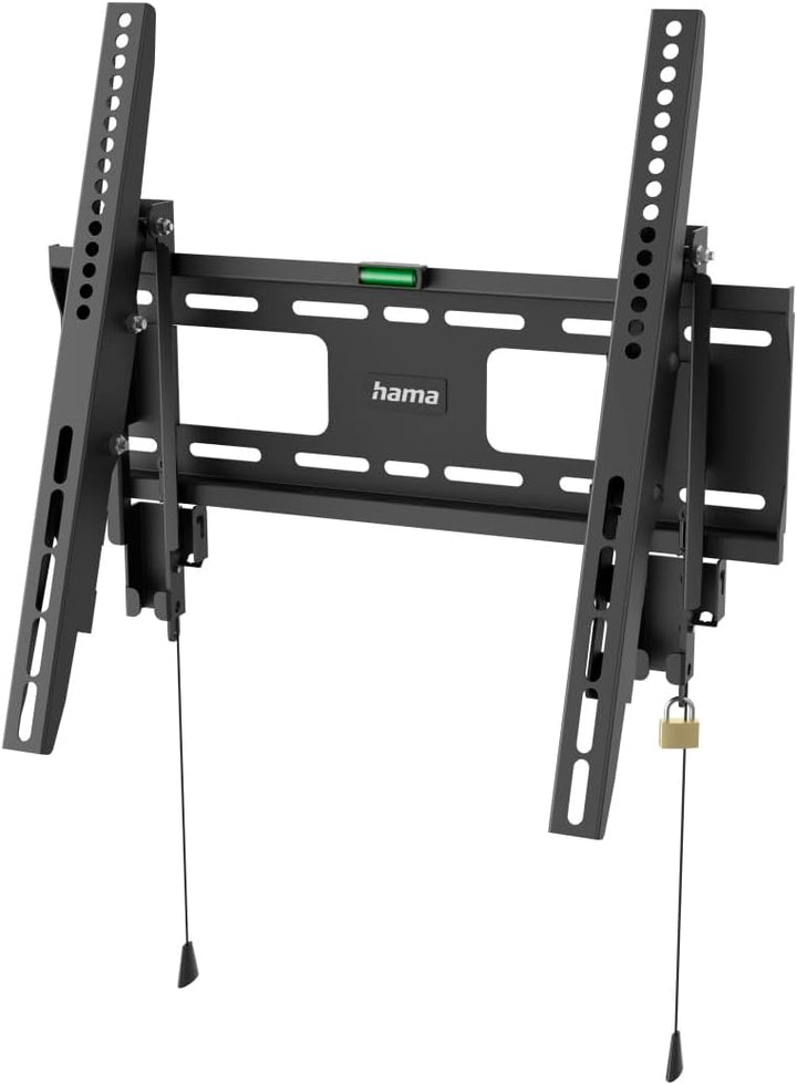 Hama TV Wandhalterung, starr, mit Diebstahlschutz (TV Wandhalterung 32-65 Zoll, VESA 100x100 bis VES